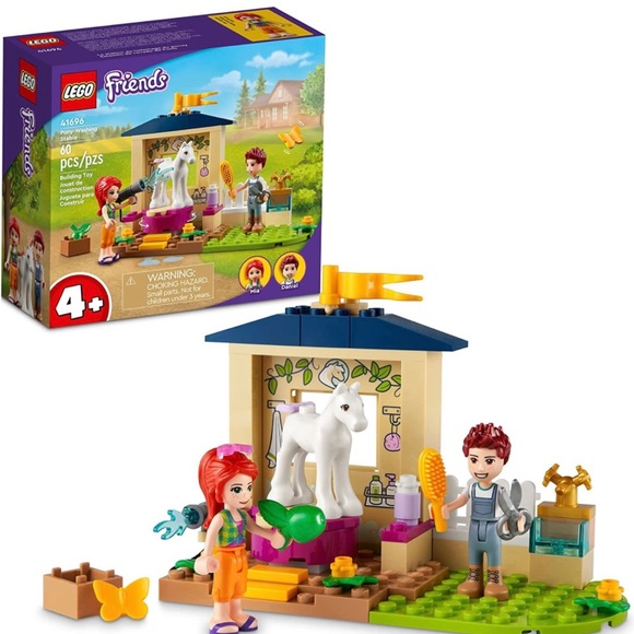 LEGO FRIENDS: Pony-Washing Stable Daniel And Mia 60 pieces Building Set (41696) - Picture 3 of 8